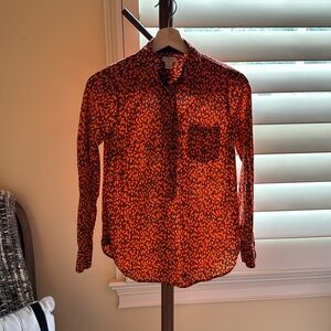 JCrew Factory Long Sleeve Button Down Shirt